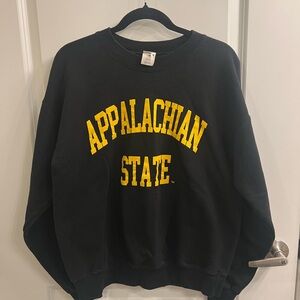 Appalachian State University Mountaineers Pullover Sweatshirt Size Medium